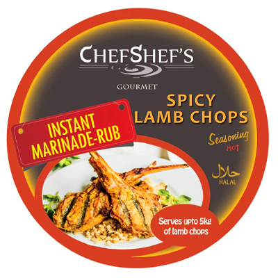 Chefshefs Spicy Lamb Chops Seasoning