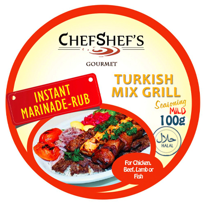 Chefshefs Turkish Mix Grill Seasoning Mild