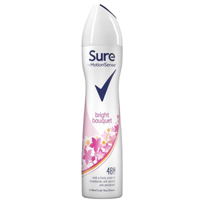 Sure Women Bright Bouquet Aerosol Anti-perspirant Deodorant