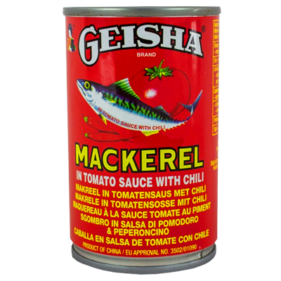 Geisha Mackerel In Tomato Sauce with Chili