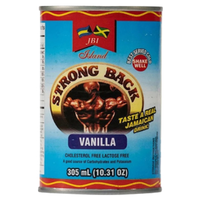 JBI Island Strong Back Vanilla Shake