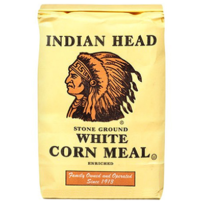 Indian Head White Cornmeal Flour