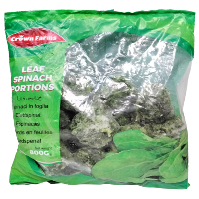 Crown Farms Leaf Spinach