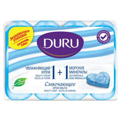 Duru 1+1 Sea Minerals 4 Pack