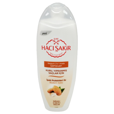 Haci Sakir 2 in 1 Almond Milk Shampoo