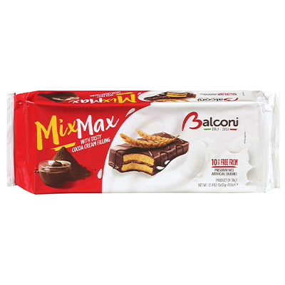 Balconi Mixmax With Tasty Coca Cream Filling