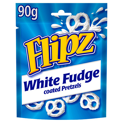 Flipz White Fudge Covered Pretzels