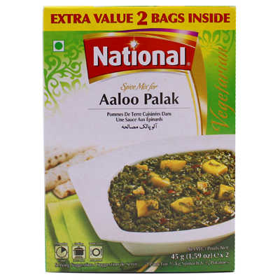 National Aloo Palak