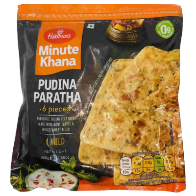 Haldirams Minute khana 6 Pudina Paratha Mild