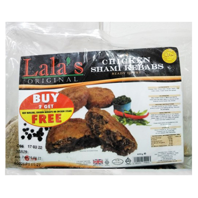 Lalas Chicken Shami Kebabs