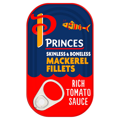 Princes Mackerel Fillets in a Rich Tomato Sauce