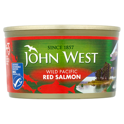 John West Wild Pacific Red Salmon