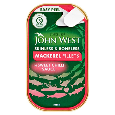 John West Mackerel Fillets Sweet Chilli