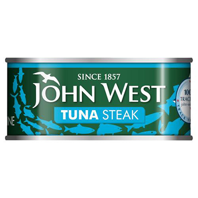 John West Tuna Steak In Brine