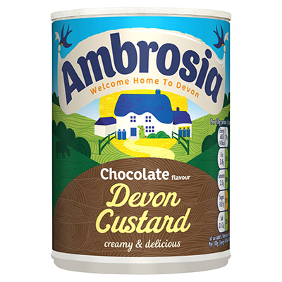 Ambrosia Chocolate Flavour Devon Custard