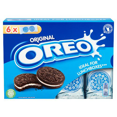 Oreo Vanilla Lunchbox Biscuits 6 Pack