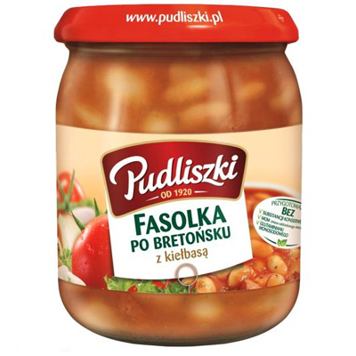 Pudliszki Baked Beans With Sausage And Bacon