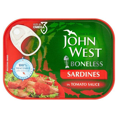 John West Boneless Sardines In Tomato Sauce