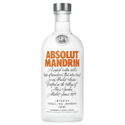 Absolut Mandarin Vodka