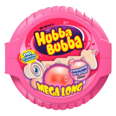 Wrigleys Hubba Bubba Bubble Tape Fancy Fruit