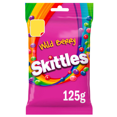 Skittles Wild Berry Sweets Treat Bag