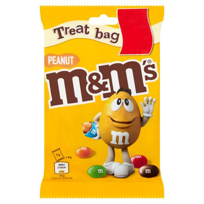 M&ms Peanut Chocolate Treat Bag