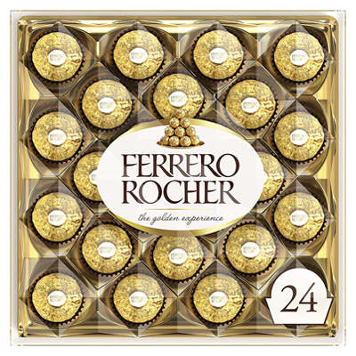 Ferrero Rocher Fine Hazelnut Chocolates 24 Pack