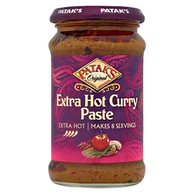 Pataks Extra Hot Curry Paste