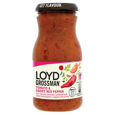 Loyd Grossman Tomato & Sweet Red Pepper Pasta Sauce