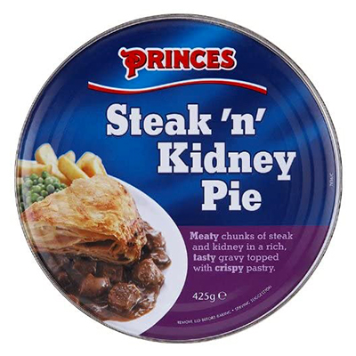 Princes Steak & Kidney Pie