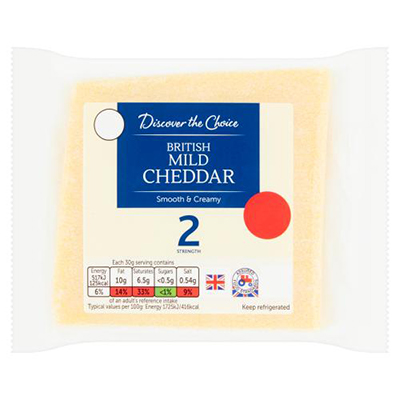 Discover The Choice British Mild Cheddar