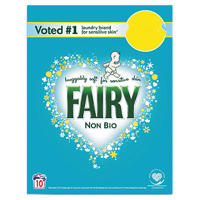 Fairy Non Bio Washing Powder 10 Washes