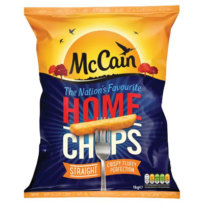 McCain Home Chips Straight