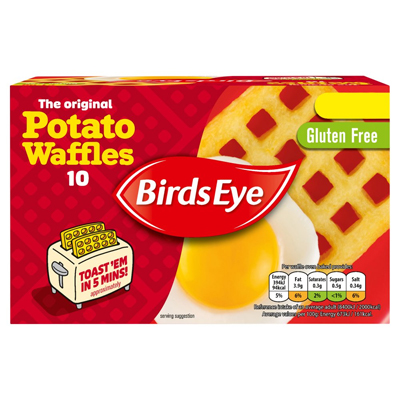 Birds Eye The Original 10 Potato Waffles