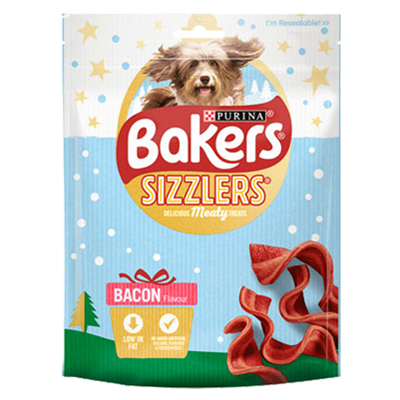 Bakers Sizzlers Bacon Dog Treats