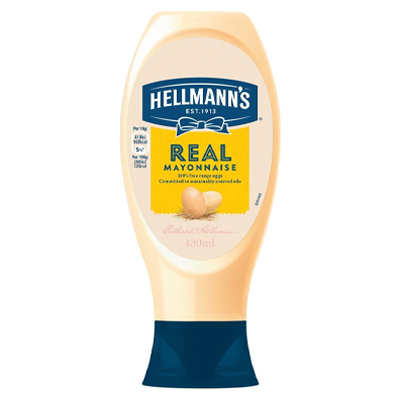 Hellmanns Real Mayonnaise Squeezy