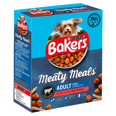 Bakers Meaty Meals Adult Beef