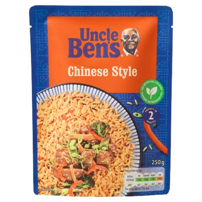 Uncle Bens Express Oriental Chinese Rice