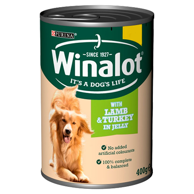 Winalot Classics Tinned Dog Food Lamb In Jelly