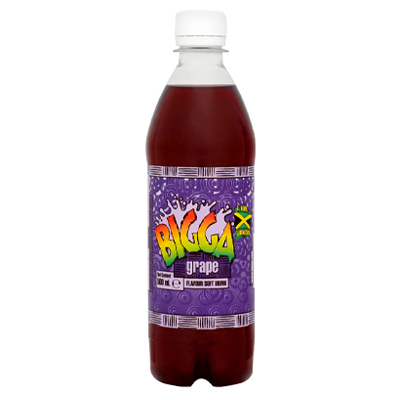 Bigga Grape Flavour Soft Drink