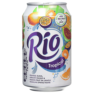 Rio Sparkling Tropical Fruit Juice