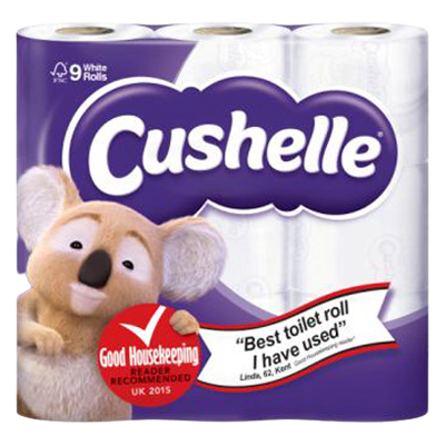 Cushelle White Toilet Roll