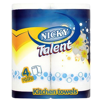 Nicky Talent Super Absorbent Kitchen Towels 4pk