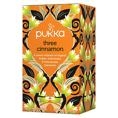 Pukka Herbal Teas Organic Three Cinnamon