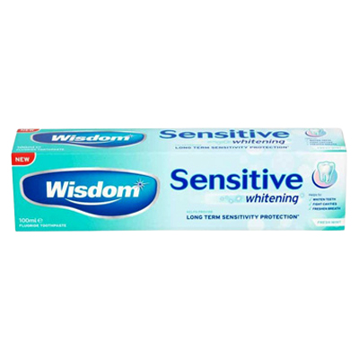 Wisdom Sensitive And Whitening Toothpaste