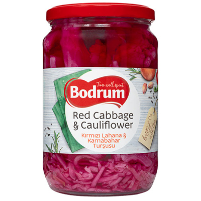 Bodrum Red Cabbage And Cauliflower