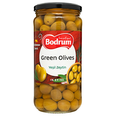 Bodrum Whole Green Olives