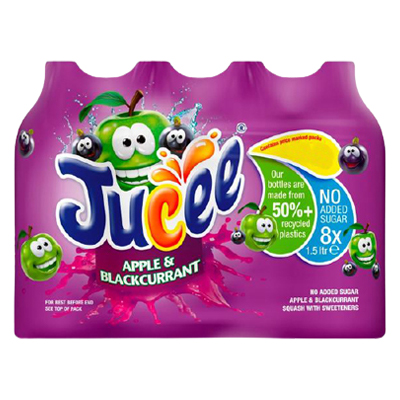 Jucee No Added Sugar Apple & Blackcurrant