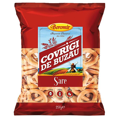 Covrigi de Buzau with Salt (Hard Pretzels with Salt )