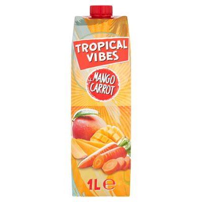 Tropical Vibes Mango Carrot Juice